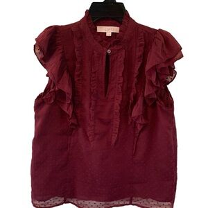 Drastic Price Drop Loft Clip Blouse